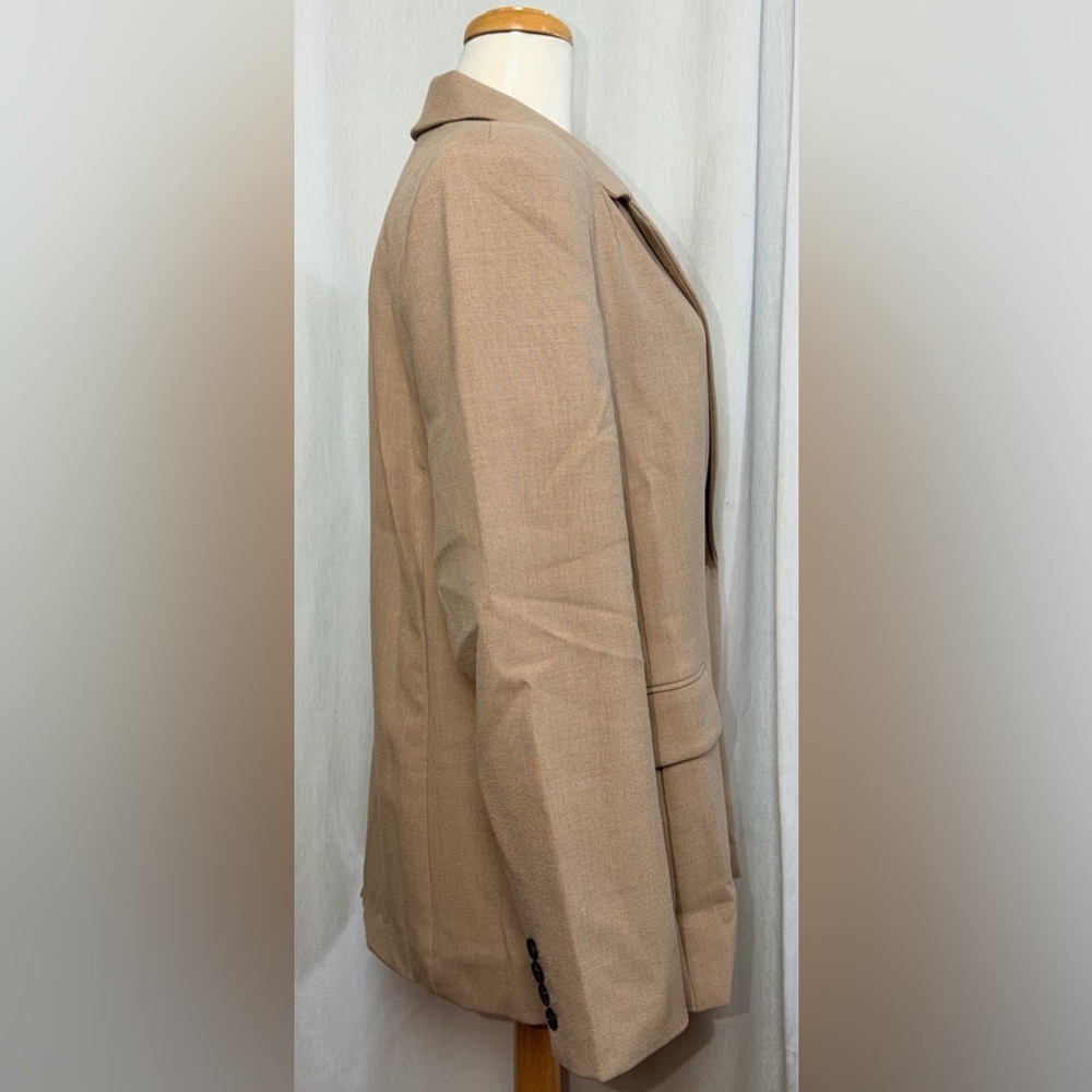 NWT Banana Republic Pant Suit Blazer 12 & Pants 10 Beige Tan 2-Pc Set MSRP $270 - Picture 10 of 16